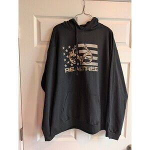 Realtree Hoodie - Black - XXLG